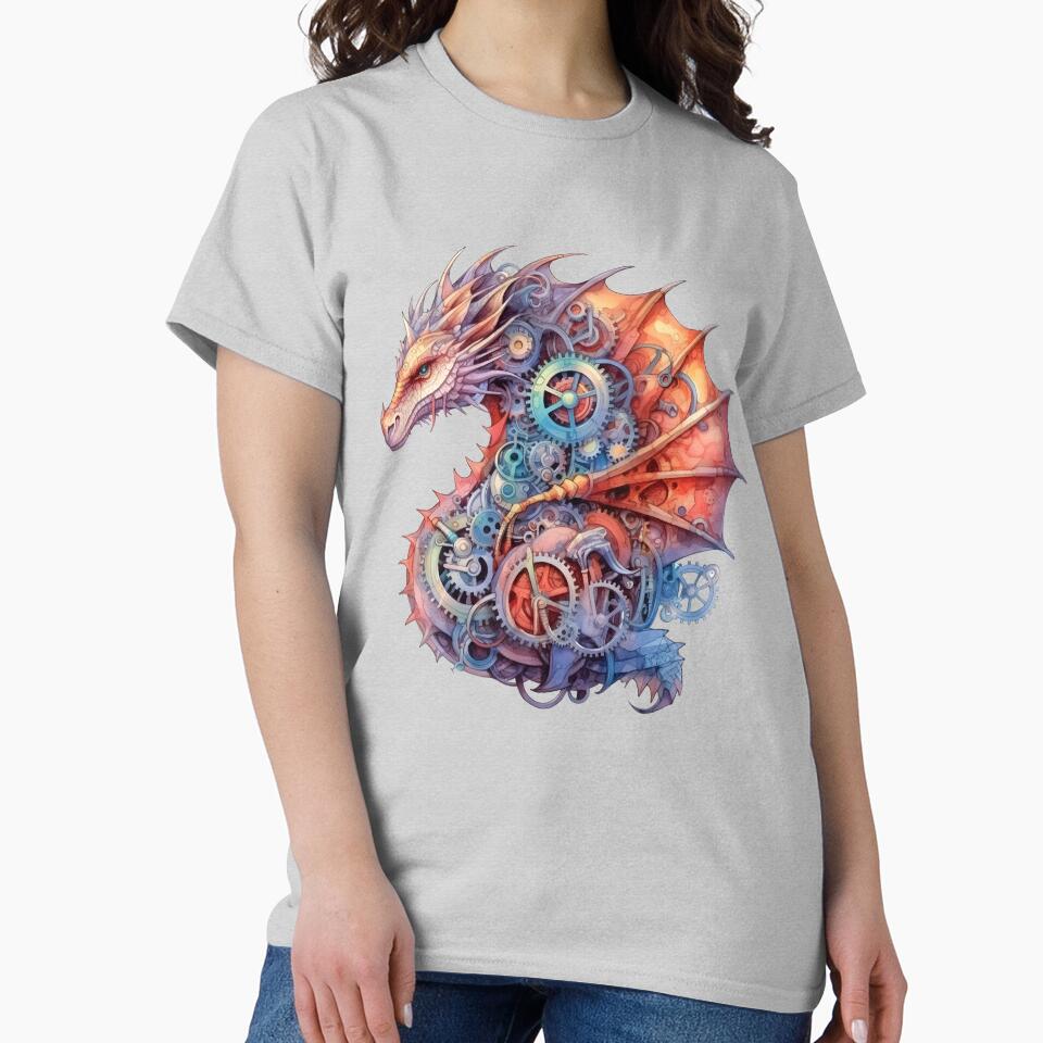 Clockwork Dragon by Celestial Charm Co T-Shirts, Hoodie, Sweatshirt | BlankRebels.com (Image 2)