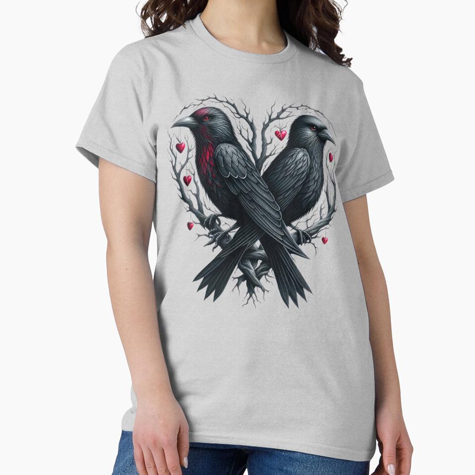Ravens' Embrace by Celestial Charm Co T-Shirts, Hoodie, Sweatshirt | BlankRebels.com (Image 2)