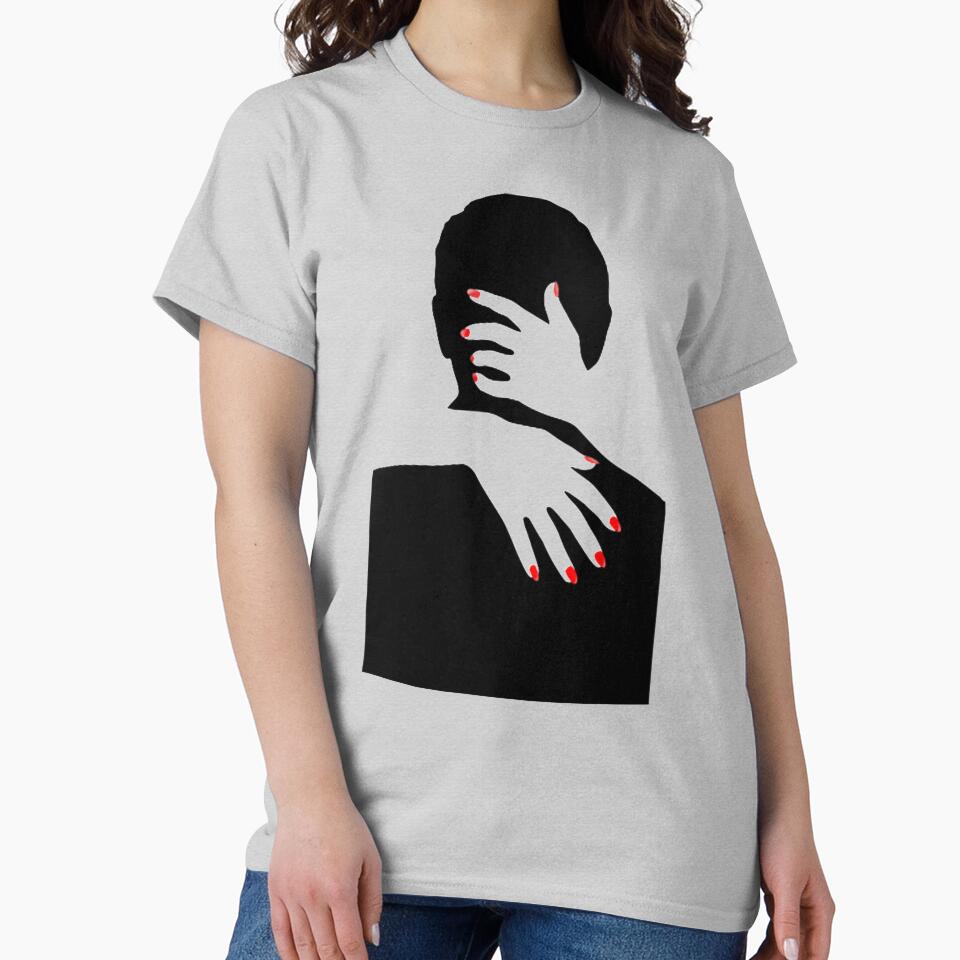Cute Couple Illustration Classic T-shirt by The Singular Store Hoodie, Sweatshirt | BlankRebels.com (Image 2)