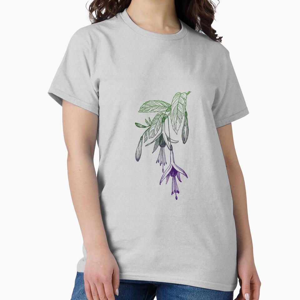 Hanging Flower by Zandrosa T-Shirts, Hoodie, Sweatshirt | BlankRebels.com (Image 2)