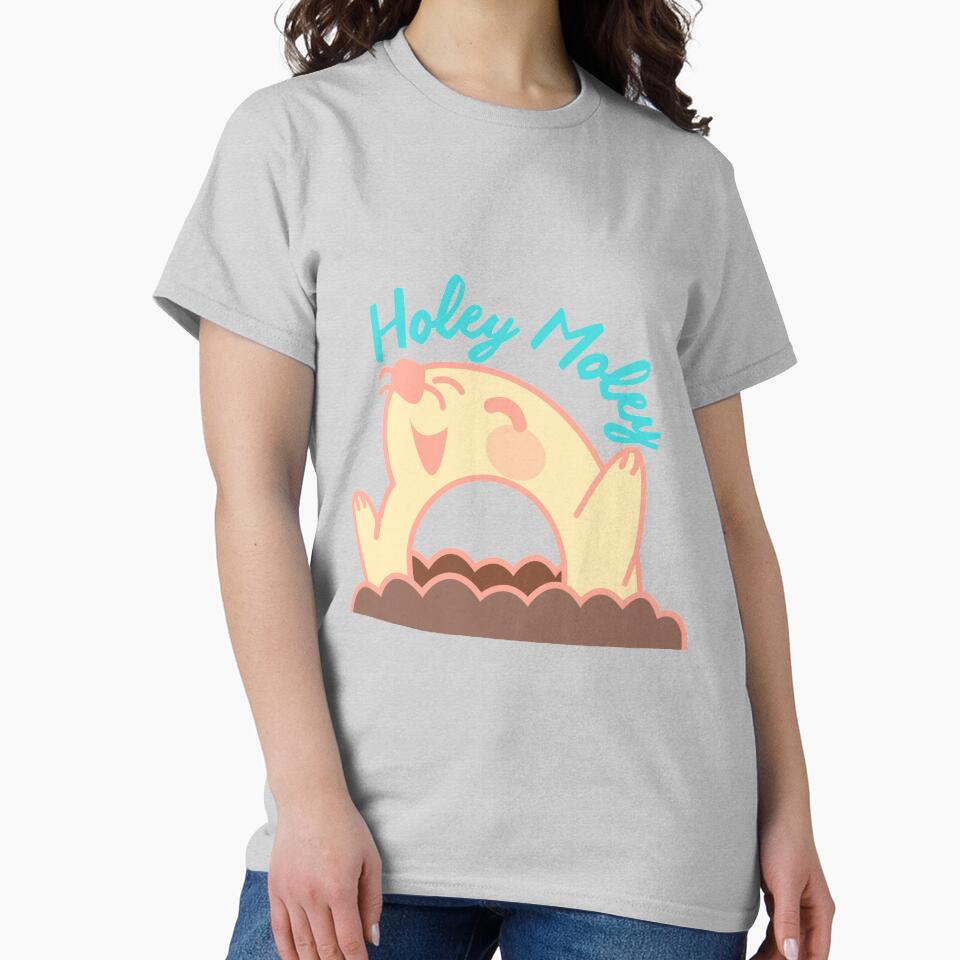 Holey Moley Cute Mole T-Shirt | Hoodie | Top by MonkeyPaper Sweatshirt | BlankRebels.com (Image 2)