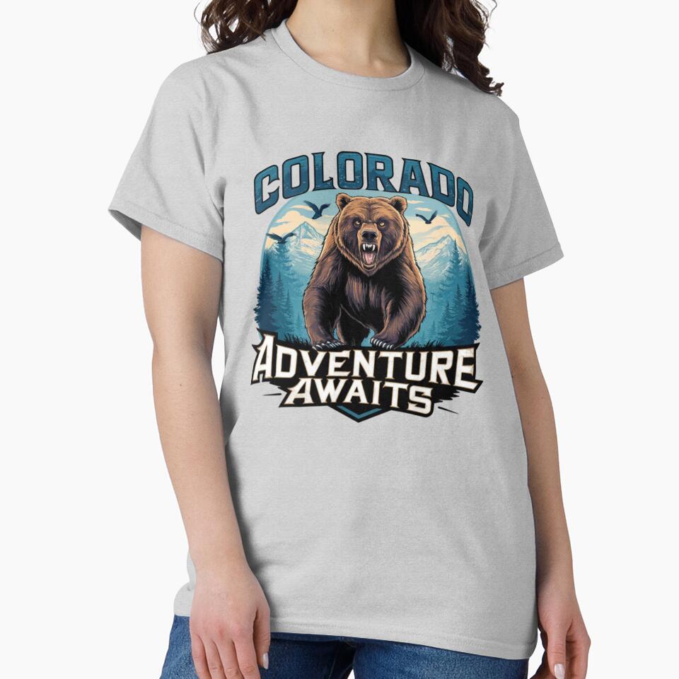 Colorado: Adventure Awaits by Aise06 T-Shirts, Hoodie, Sweatshirt | BlankRebels.com (Image 2)