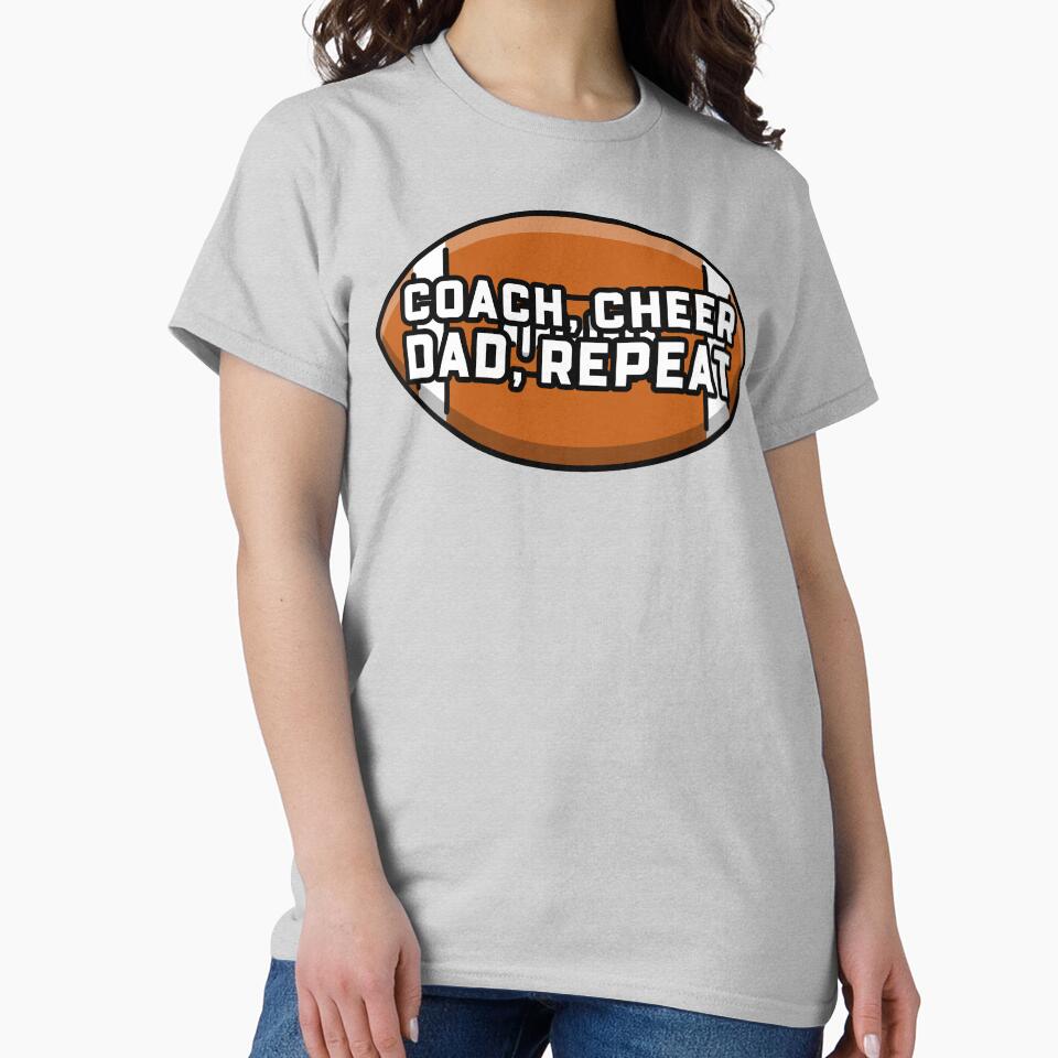 Coach, Cheer, Dad, Repeat by SuperstyleTees T-Shirts, Hoodie, Sweatshirt | BlankRebels.com (Image 2)