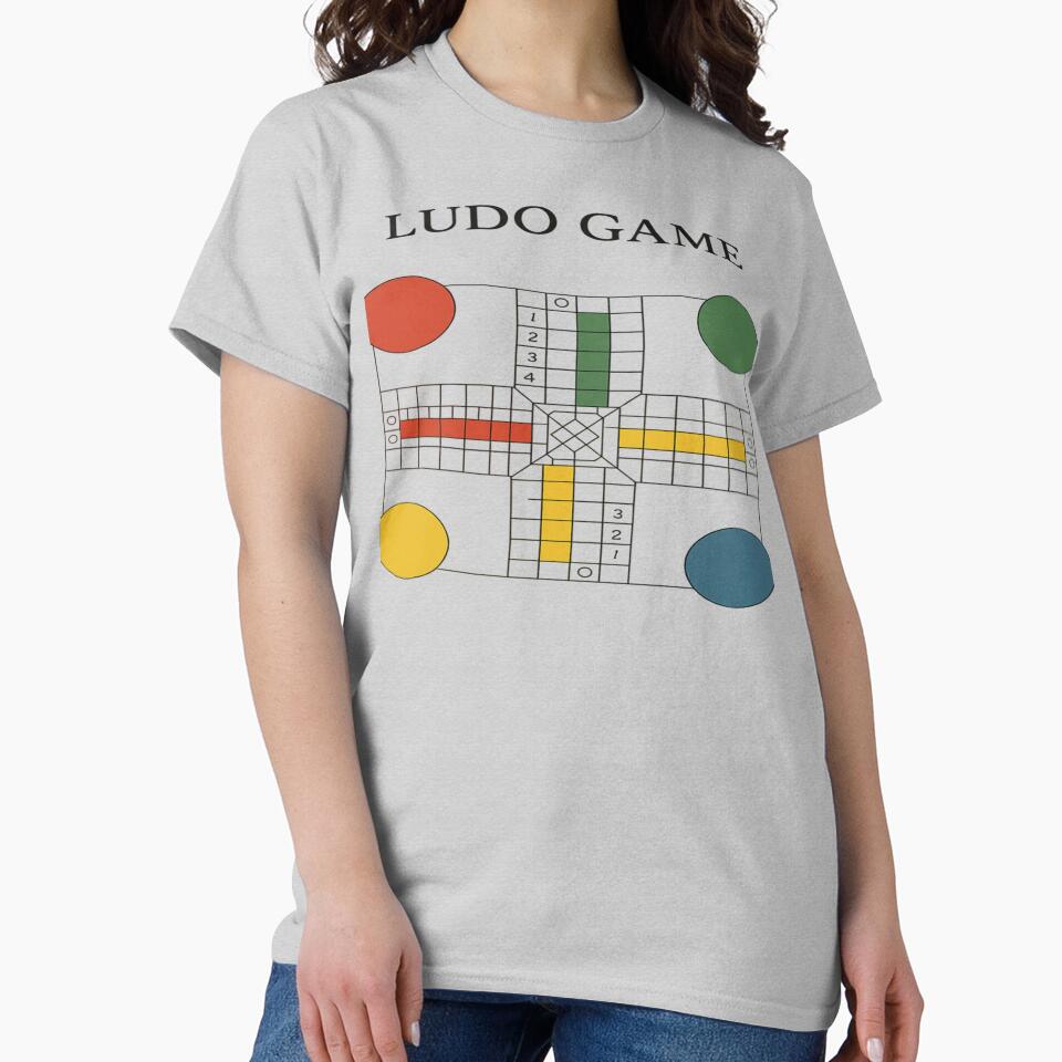 Vintage Ludo Game Board .Colorful Patent Art Style | Classic Board Game Poster Design by TulipsArtDesigns... (Image 2)