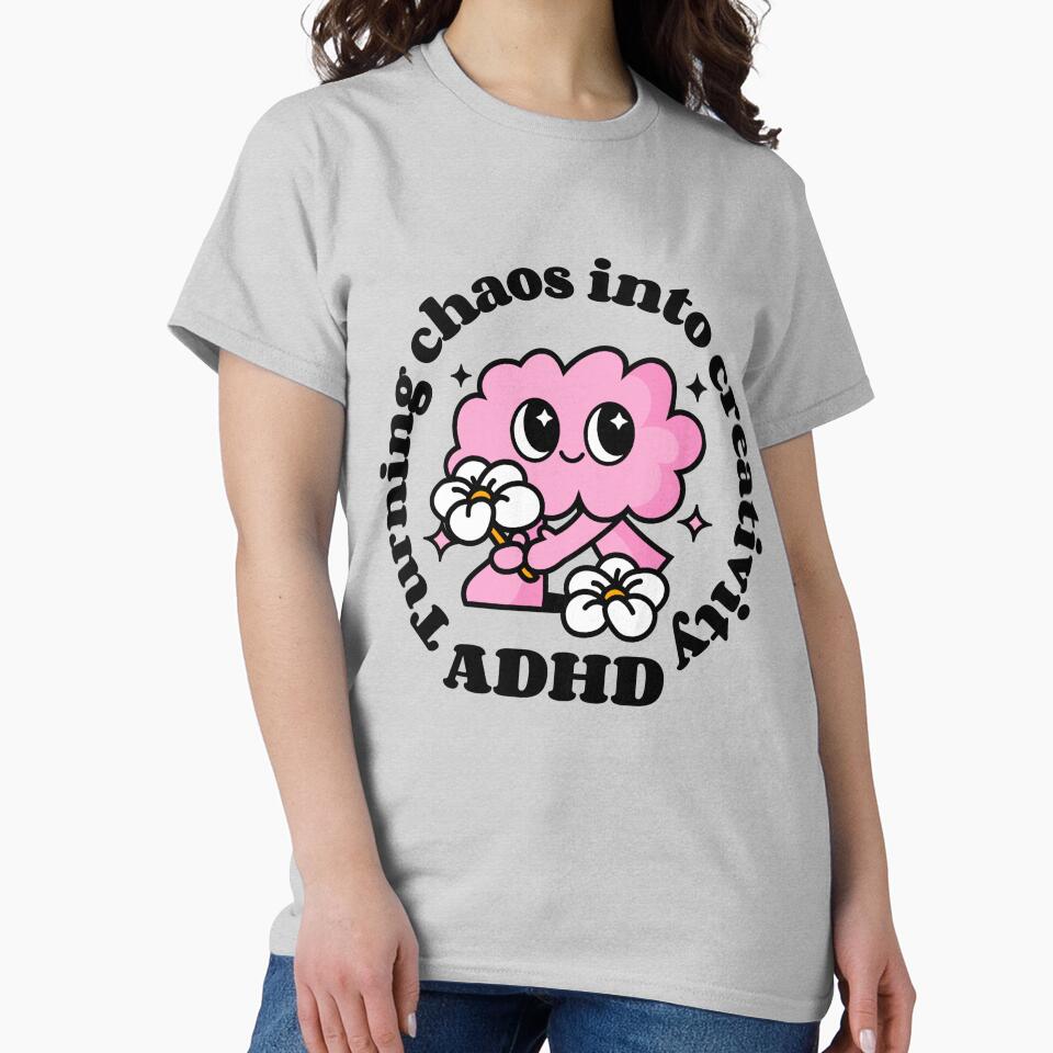 ADHD Positive Vibes by LissaH43 T-Shirts, Hoodie, Sweatshirt | BlankRebels.com (Image 2)