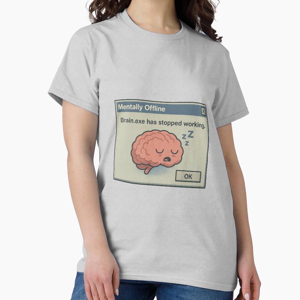 Mentally Offline by LimpomDesigns T-Shirts, Hoodie, Sweatshirt | BlankRebels.com (Image 2)
