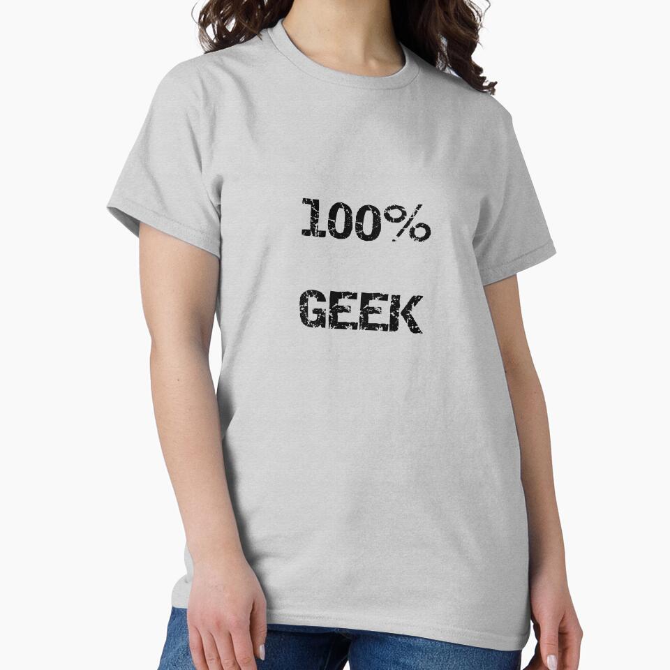 100% GEEK by Damscars T-Shirts, Hoodie, Sweatshirt | BlankRebels.com (Image 2)