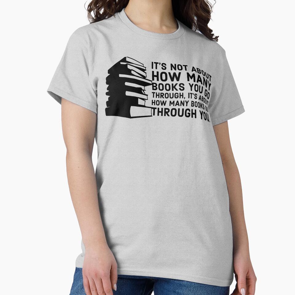 A quote about books. by Theleochick T-Shirts, Hoodie, Sweatshirt | BlankRebels.com (Image 2)