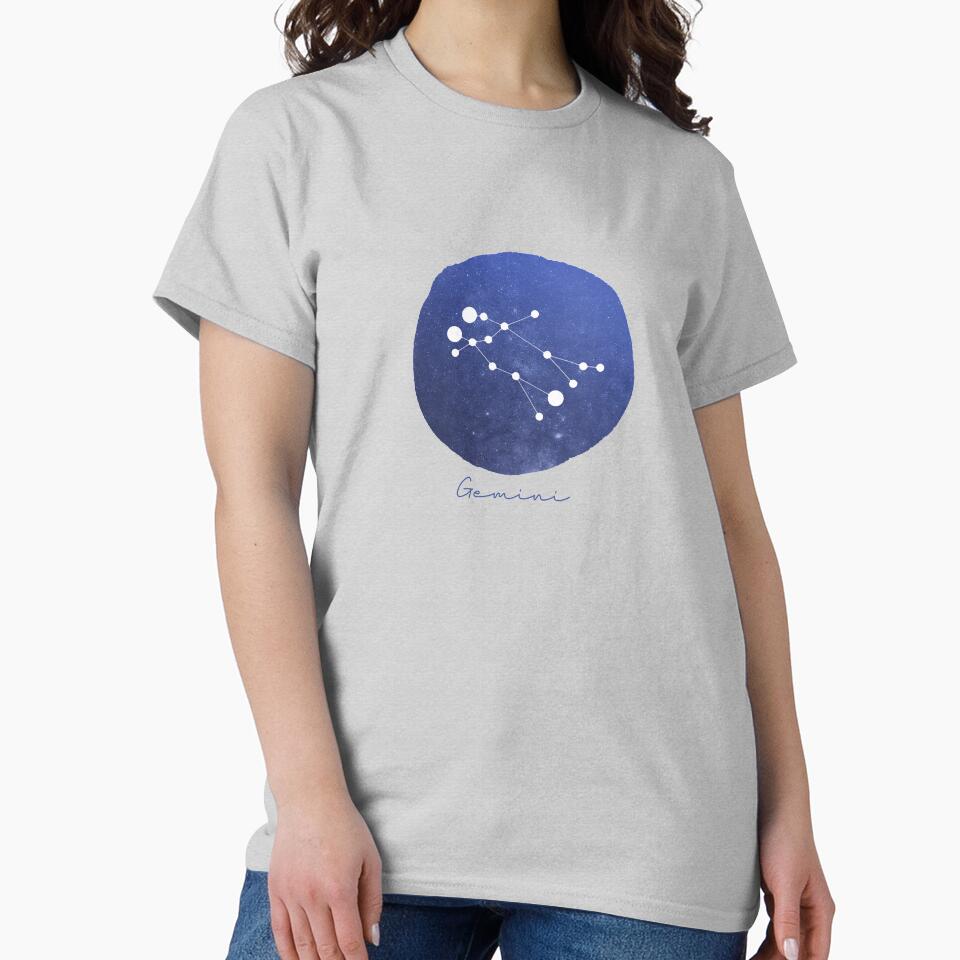 a Zodiac Sign Gemini by Beginartist T-Shirts, Hoodie, Sweatshirt | BlankRebels.com (Image 2)