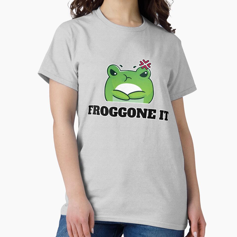 FROGGONE IT angry frog design by CarefulCreation T-Shirts, Hoodie, Sweatshirt | BlankRebels.com (Image 2)