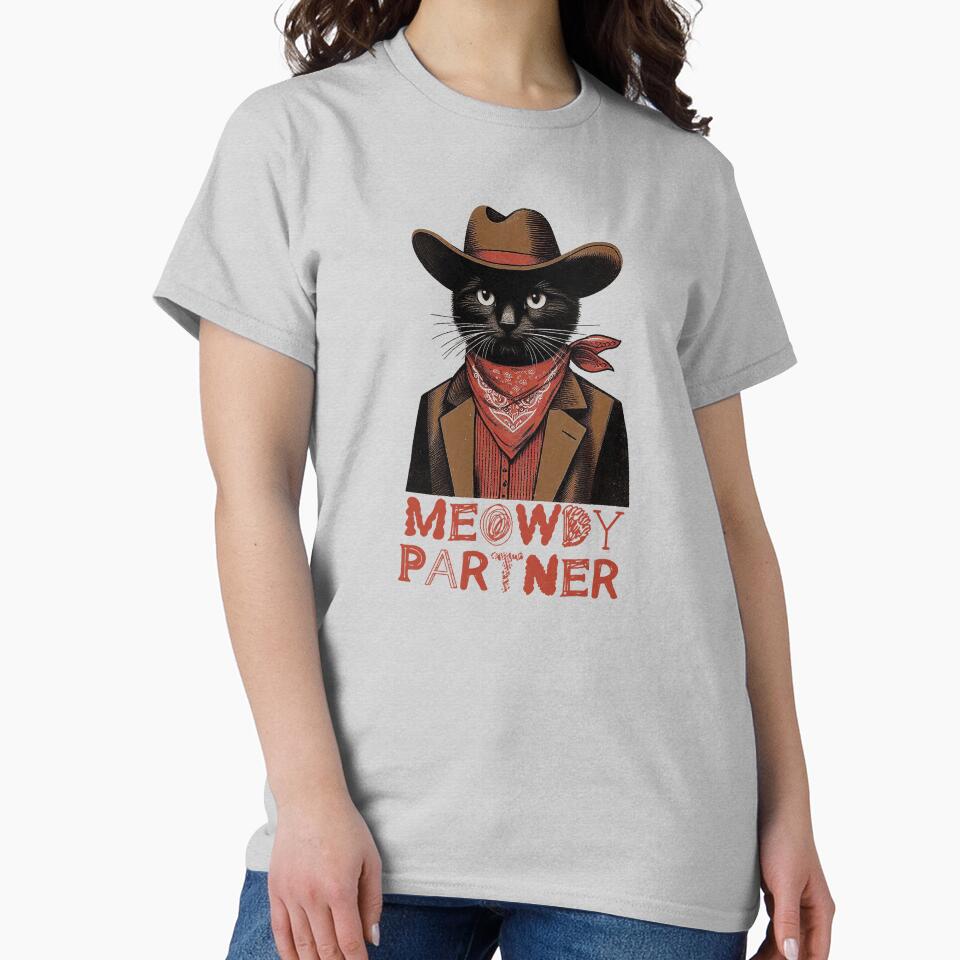 Meowdy Partner by zzz888 T-Shirts, Hoodie, Sweatshirt | BlankRebels.com (Image 2)