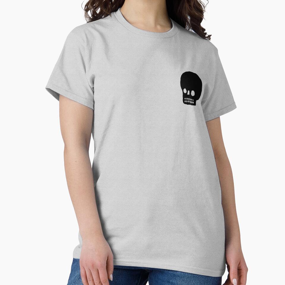 I just want a black skull on a white background by winterwinter T-Shirts, Hoodie, Sweatshirt | BlankRebels.com (Image 2)
