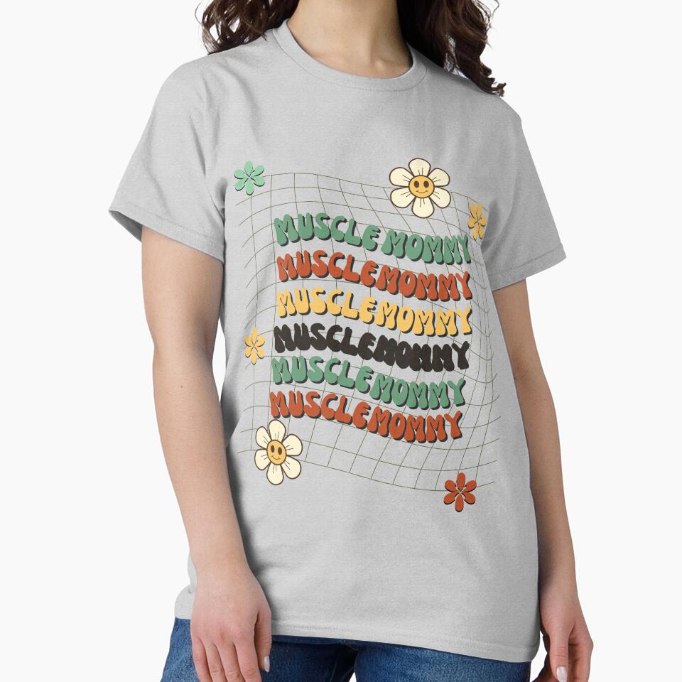Muscle Mommy Vintage T-Shirt by Hedersondesigns Hoodie, Sweatshirt | BlankRebels.com (Image 2)