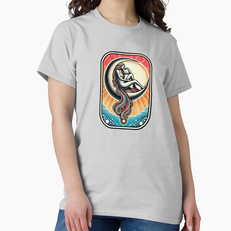 Moon Goddess by Boog Monst T-Shirts, Hoodie, Sweatshirt | BlankRebels.com (Image 2)