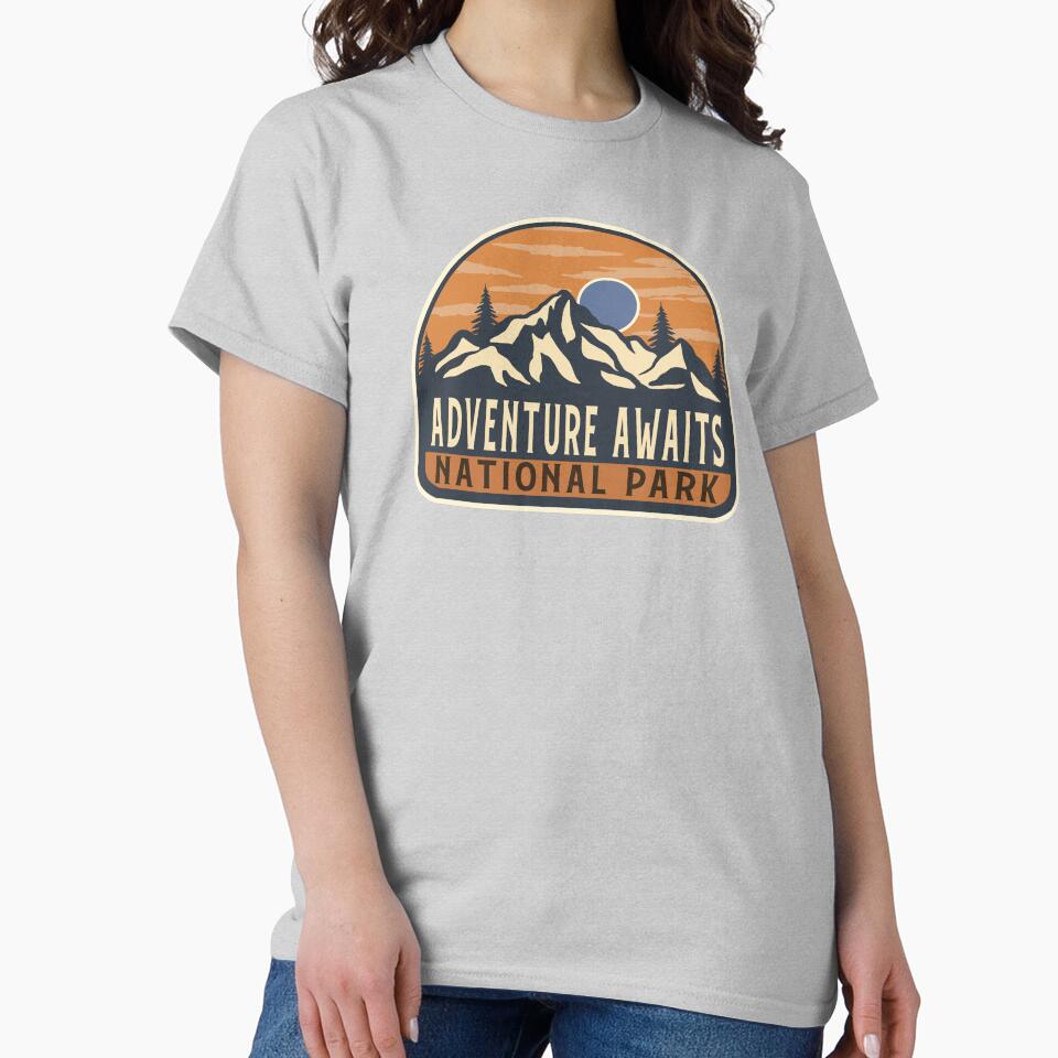 Adventure Awaits National Park by nature-space T-Shirts, Hoodie, Sweatshirt | BlankRebels.com (Image 2)