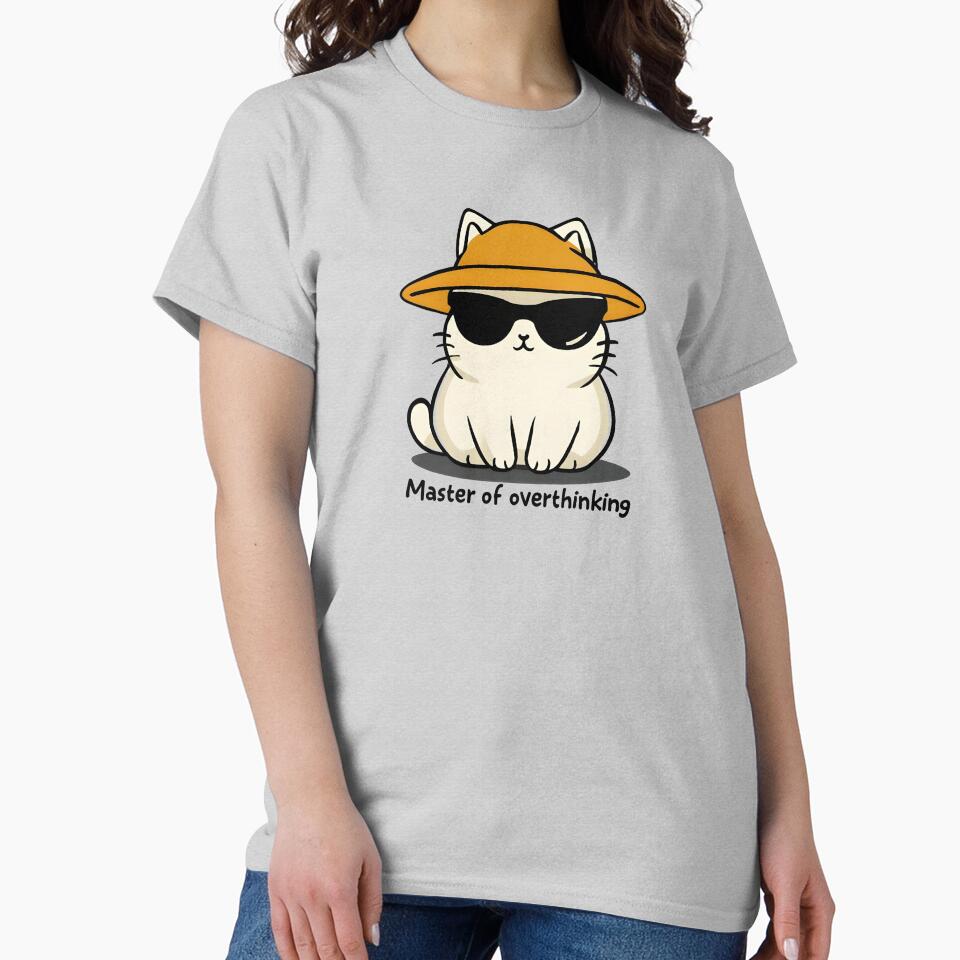 Master of overthinking by Ink & Fabric T-Shirts, Hoodie, Sweatshirt | BlankRebels.com (Image 2)