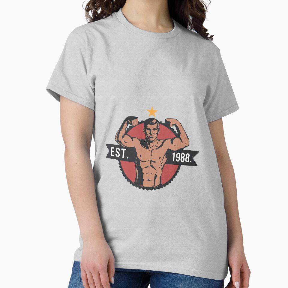 EST. 1988 GYM by Billy Wong T-Shirts, Hoodie, Sweatshirt | BlankRebels.com (Image 2)