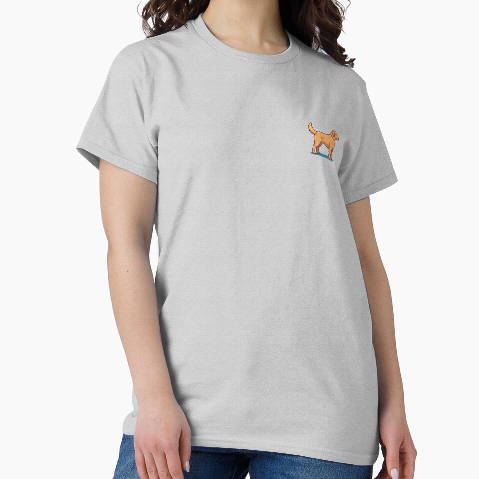 Golden Retriever Side Profile – 16-Bit Pixel Dog Retro Design by ClosetCrown T-Shirts, Hoodie, Sweatshirt (Image 2)