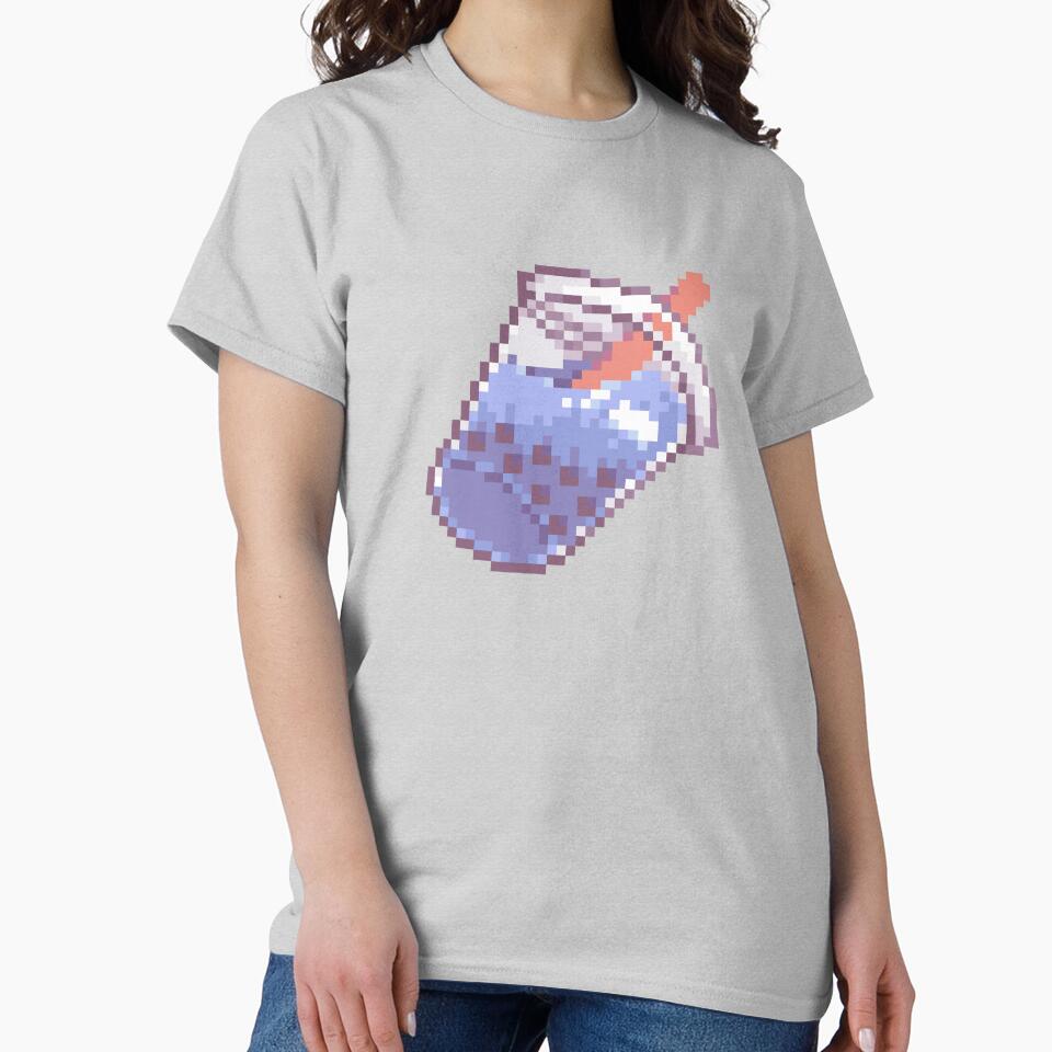 pixel blueberry boba tea by abitofkake T-Shirts, Hoodie, Sweatshirt | BlankRebels.com (Image 2)