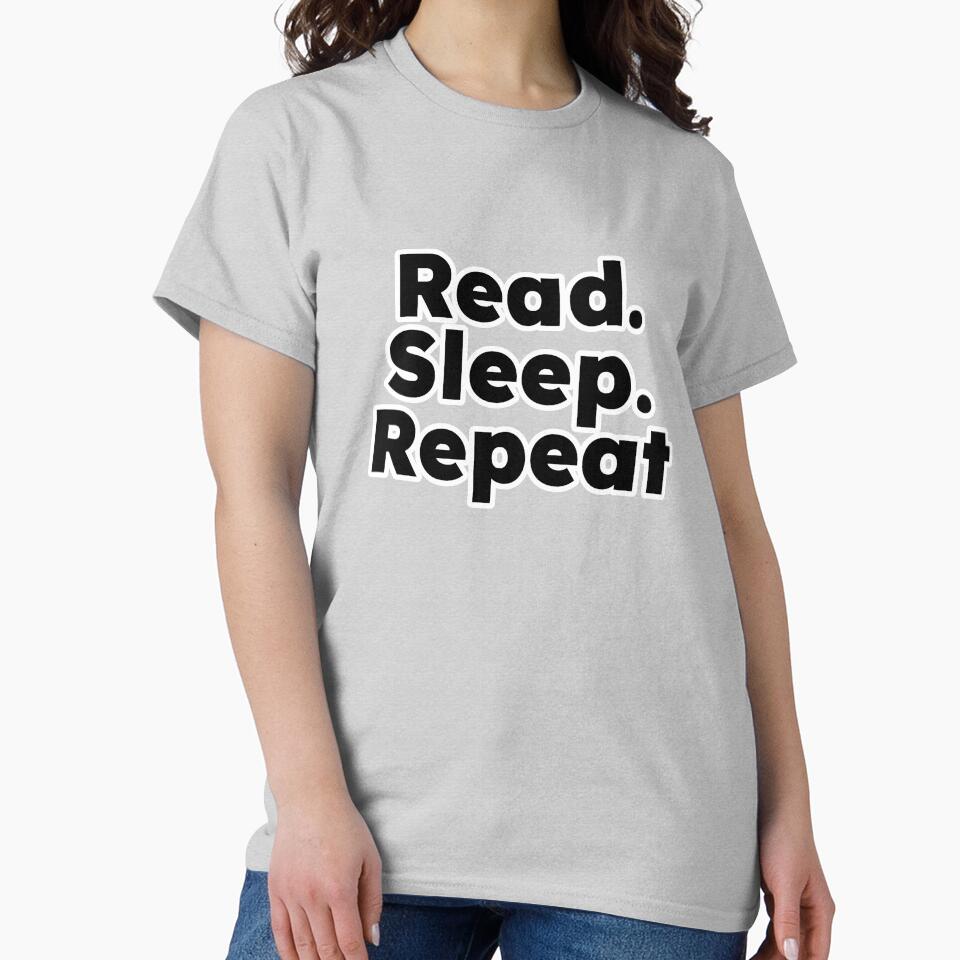 Read. Sleep. Repeat by PrevessMedia T-Shirts, Hoodie, Sweatshirt | BlankRebels.com (Image 2)