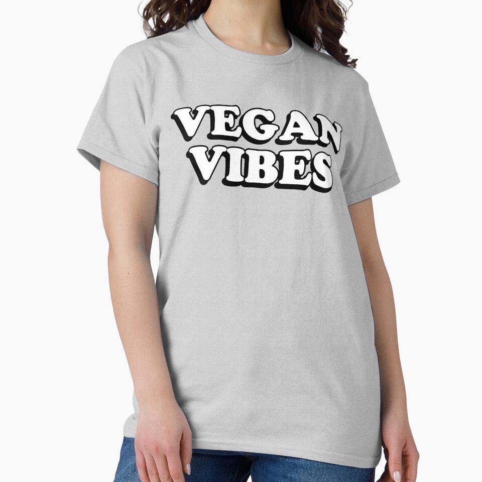 VEGAN VIBES by thehonestjoe T-Shirts, Hoodie, Sweatshirt | BlankRebels.com (Image 2)