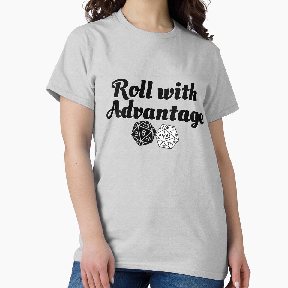 Roll with Advantage by BigRedInclusive T-Shirts, Hoodie, Sweatshirt | BlankRebels.com (Image 2)