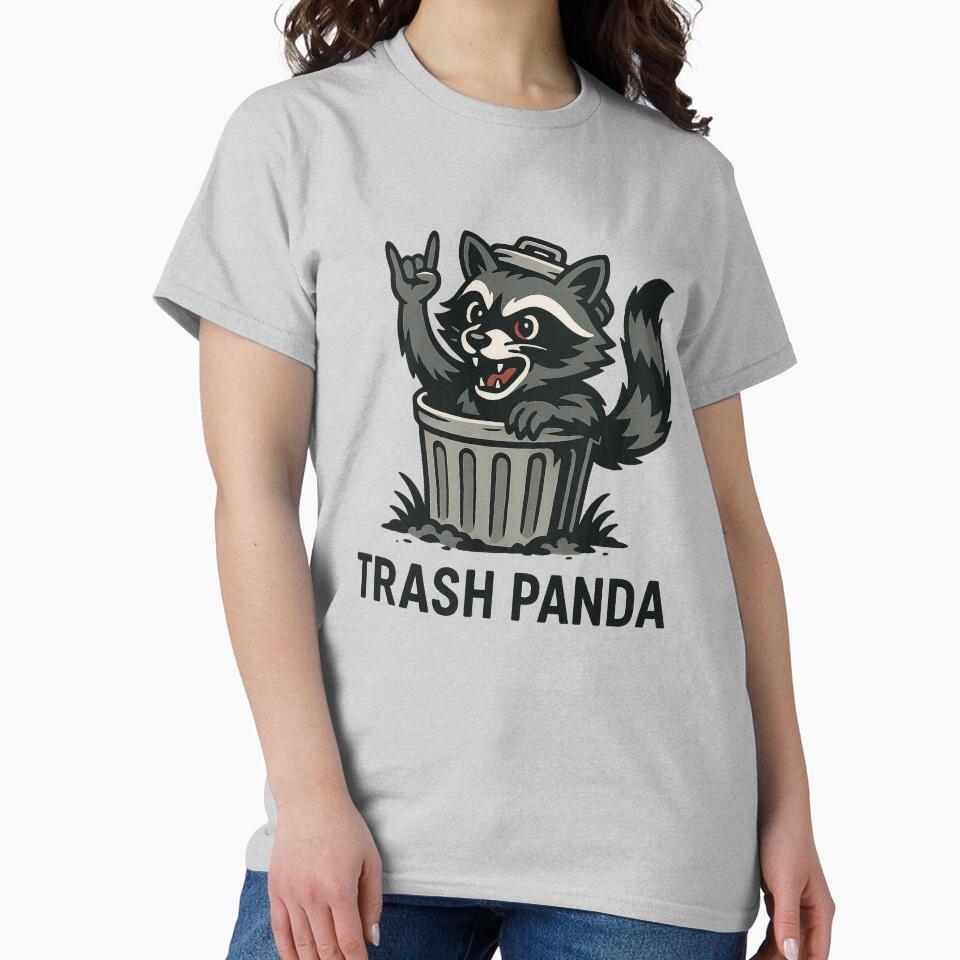 Trash Panda Raccoon by k3rstman1 T-Shirts, Hoodie, Sweatshirt | BlankRebels.com (Image 2)
