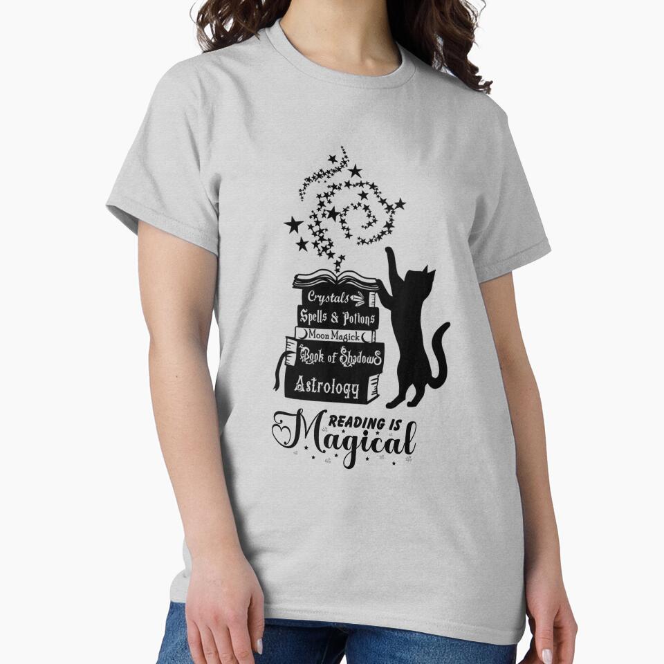Reading is Magical, Book Lover's by Celestial Charm Co T-Shirts, Hoodie, Sweatshirt | BlankRebels.com (Image 2)