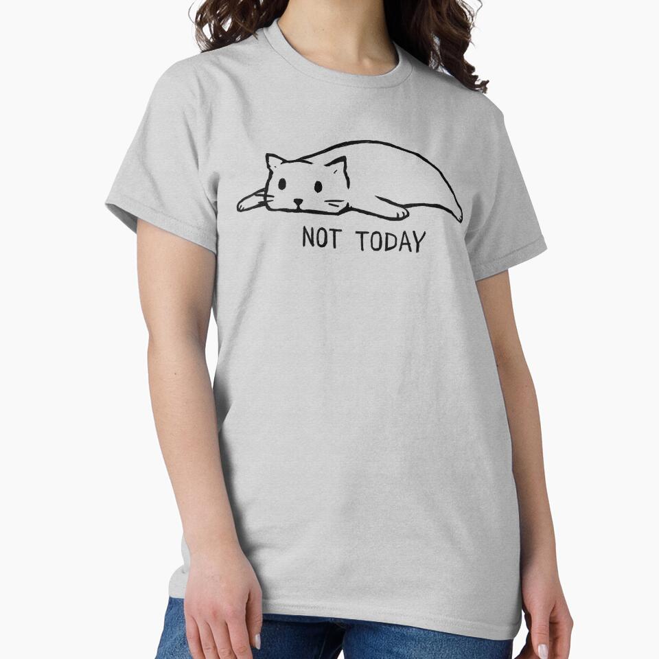 Fox Shiver™ - Not Today by Fox Shiver T-Shirts, Hoodie, Sweatshirt | BlankRebels.com (Image 2)
