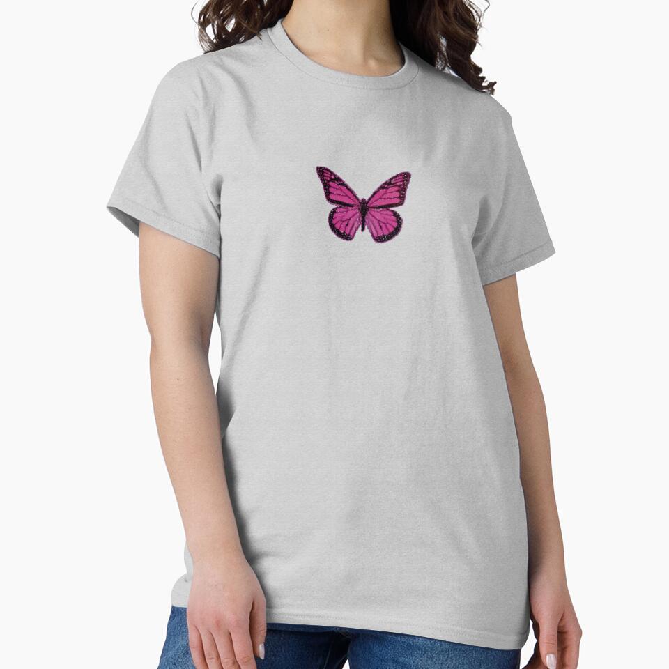 aesthetic butterfly y2k egirl design by internethigh T-Shirts, Hoodie, Sweatshirt | BlankRebels.com (Image 2)
