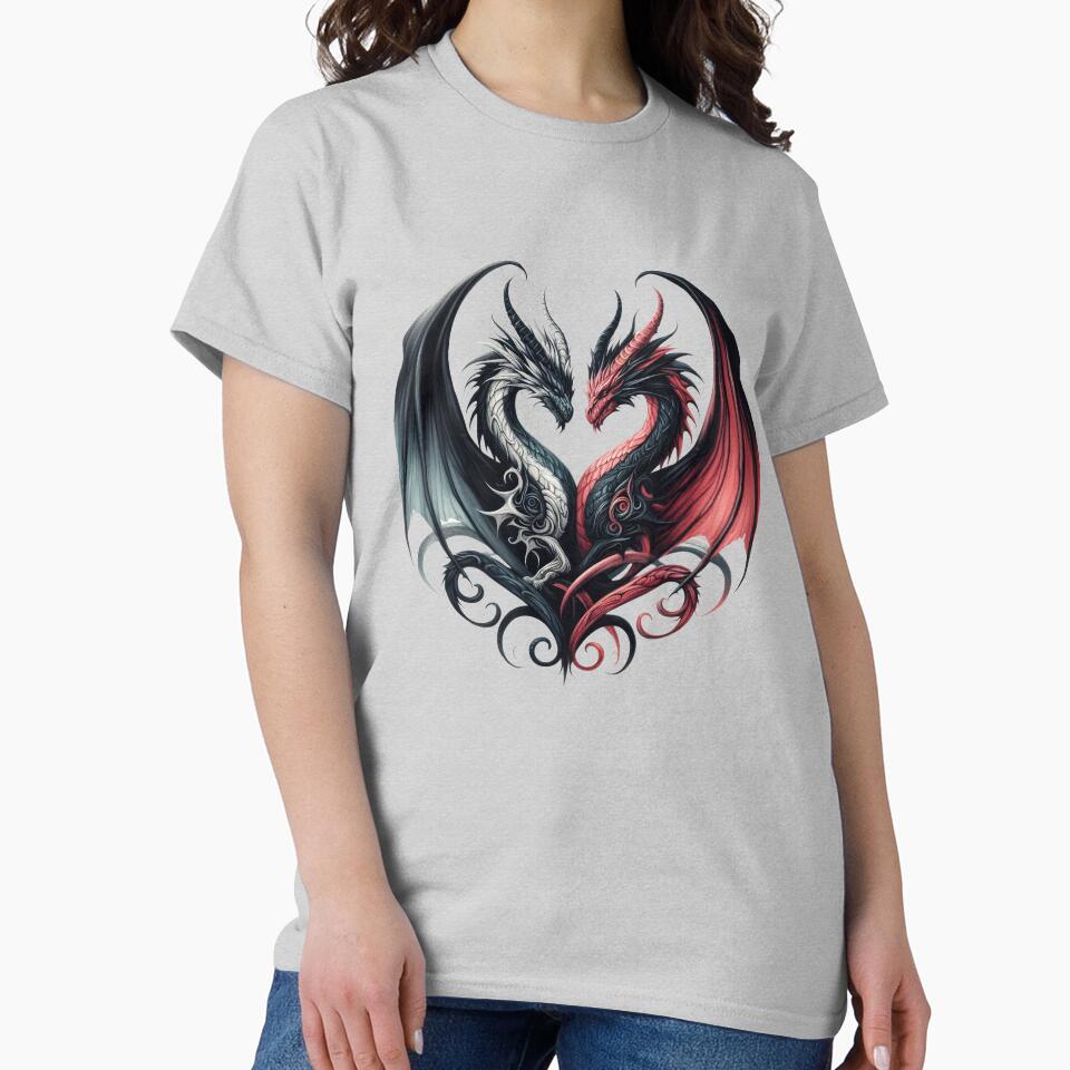 Draconic Devotion by Celestial Charm Co T-Shirts, Hoodie, Sweatshirt | BlankRebels.com (Image 2)