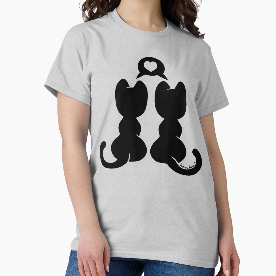 Cat Love - Dark by SierraAshura T-Shirts, Hoodie, Sweatshirt | BlankRebels.com (Image 2)