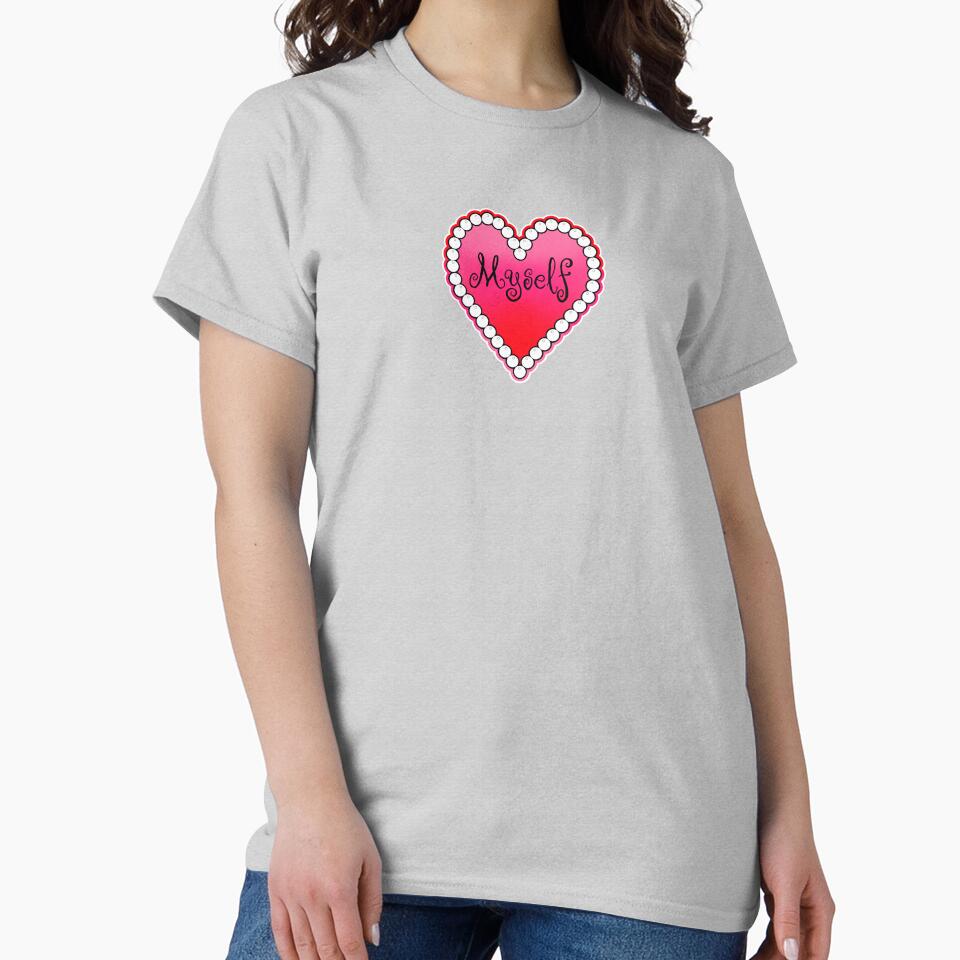 myself heart, here to steal hearts by weilertsen T-Shirts, Hoodie, Sweatshirt | BlankRebels.com (Image 2)