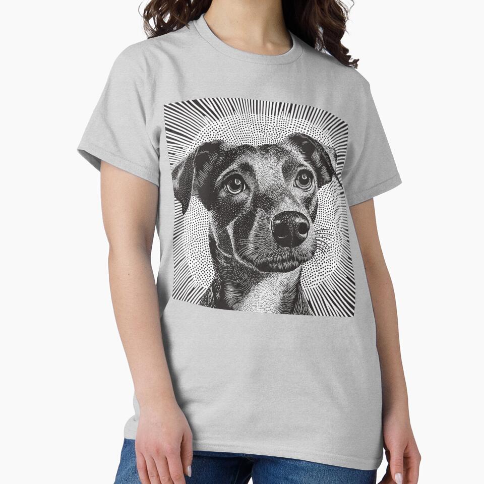 Dog - loving gaze upon his best friend by Richenda T-Shirts, Hoodie, Sweatshirt | BlankRebels.com (Image 2)