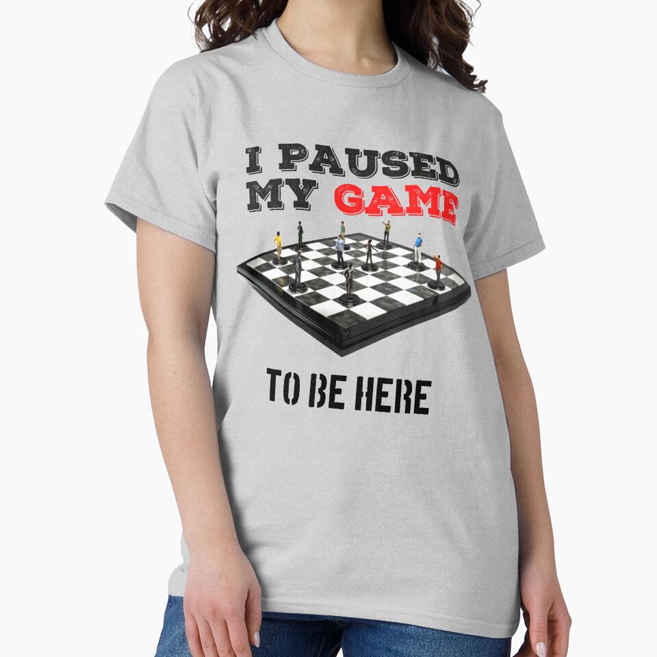 I Stopped my Game to Be here by joseech T-Shirts, Hoodie, Sweatshirt | BlankRebels.com (Image 2)