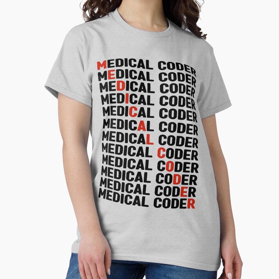 Medical Coder by CraftyCoderChic T-Shirts, Hoodie, Sweatshirt | BlankRebels.com (Image 2)
