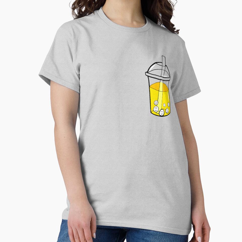 Bubble Tea Yellow | Boba Tea  | Bubble Tea Gift | Tapioca Balls | Cute Boba Tea by lozo828 T-Shirts, Hoodie,... (Image 2)