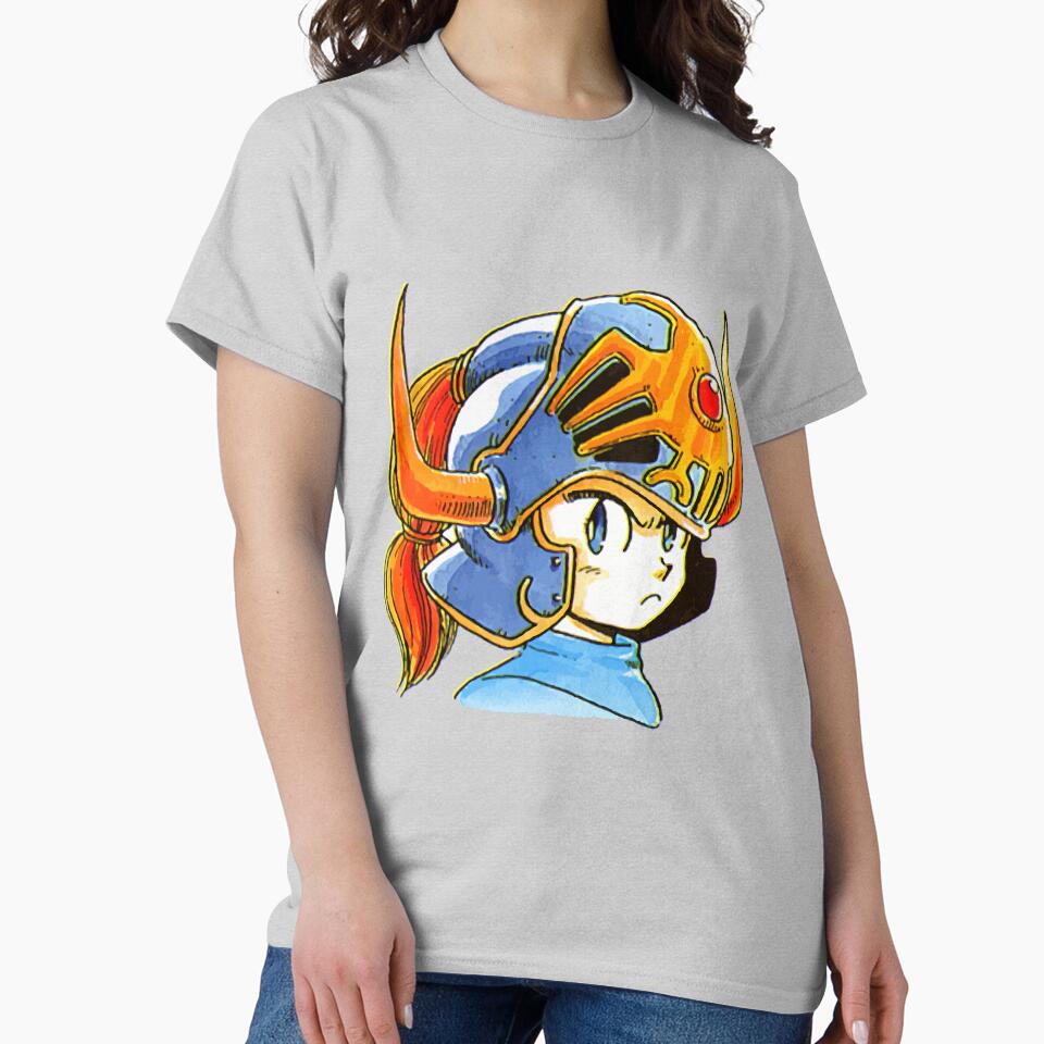 Dragon Warrior Erdrick Helmet - Dragon Quest by Martin Thomas Doyle T-Shirts, Hoodie, Sweatshirt | BlankRebels.com (Image 2)