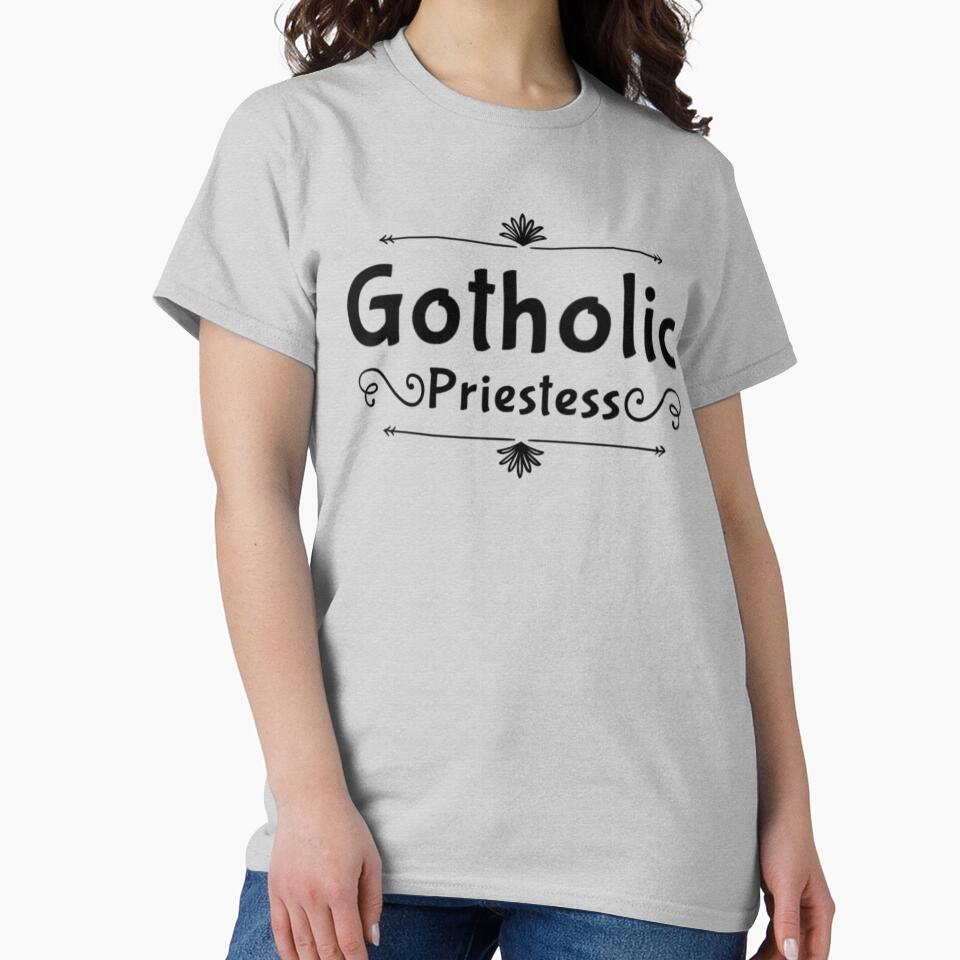 Gotholic Priestess by Ravenvine T-Shirts, Hoodie, Sweatshirt | BlankRebels.com (Image 2)