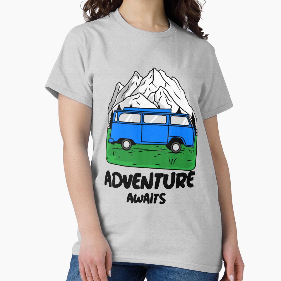 Adventure awaits - Van Life by OurBlairWorld T-Shirts, Hoodie, Sweatshirt | BlankRebels.com (Image 2)