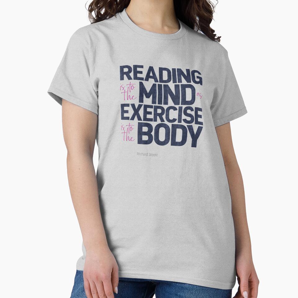 Reading is to the mind by x1brett T-Shirts, Hoodie, Sweatshirt | BlankRebels.com (Image 2)