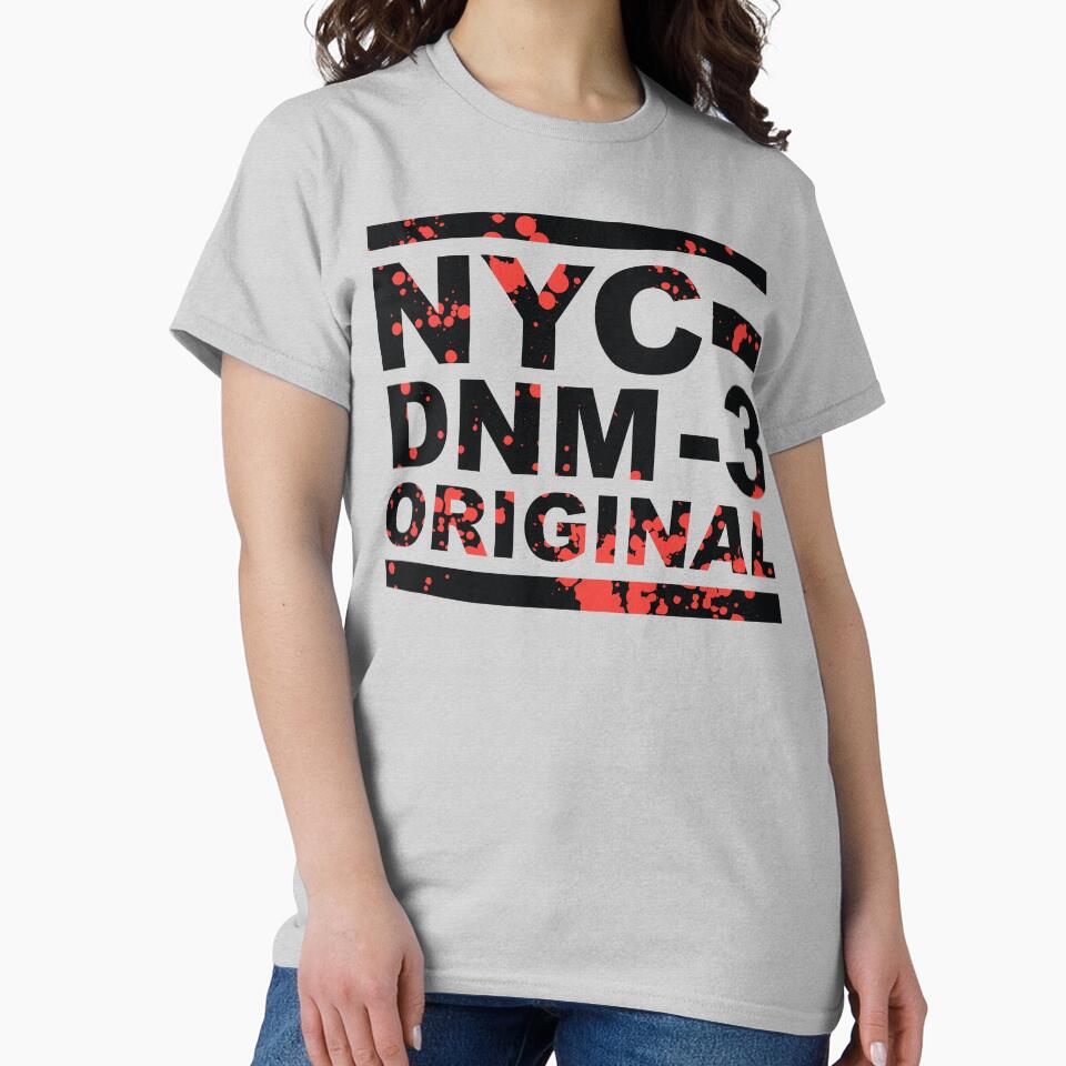 Nyc Dnm Original Splatter Typography varsity college Graphic Design Vector for t shirt print by srissdesigns... (Image 2)