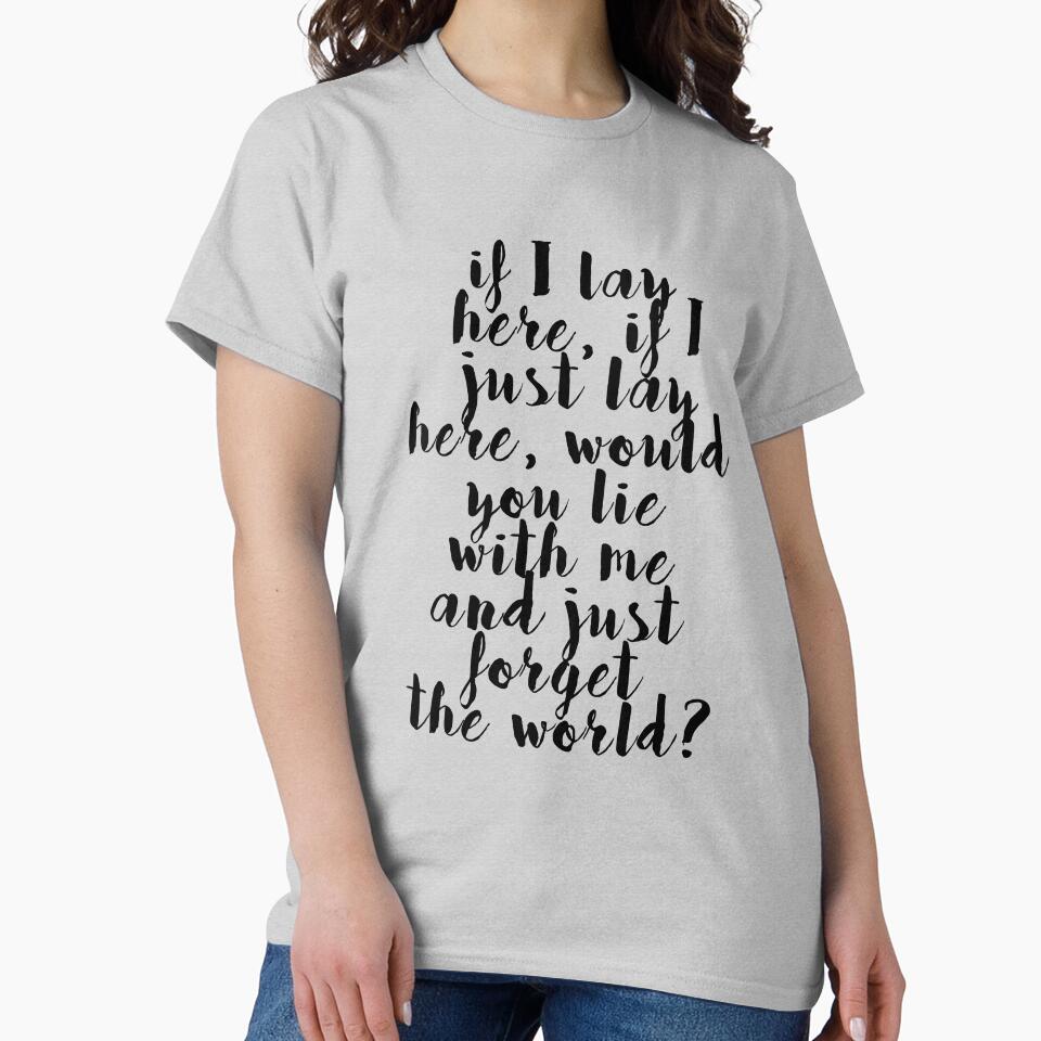 If I lay here by madamemorgane