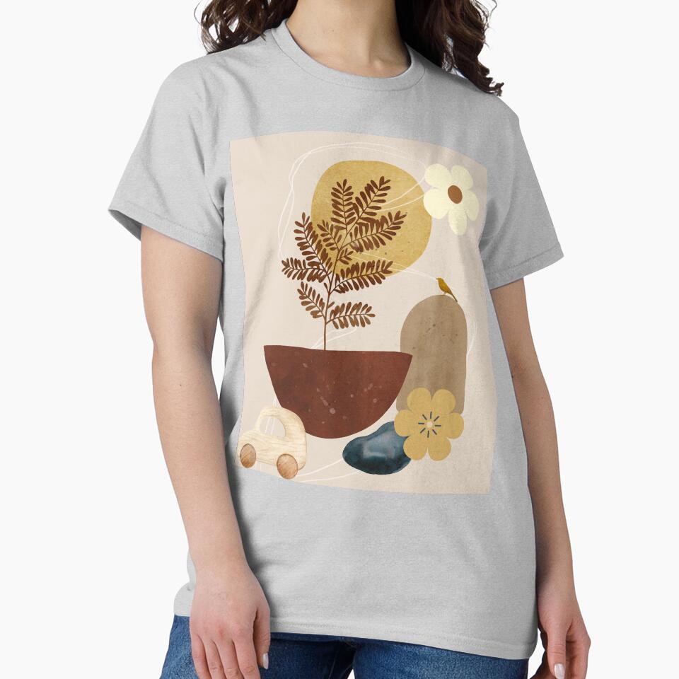 Boho Aesthetic Boho Flowers by MarcelooArt T-Shirts, Hoodie, Sweatshirt | BlankRebels.com (Image 2)