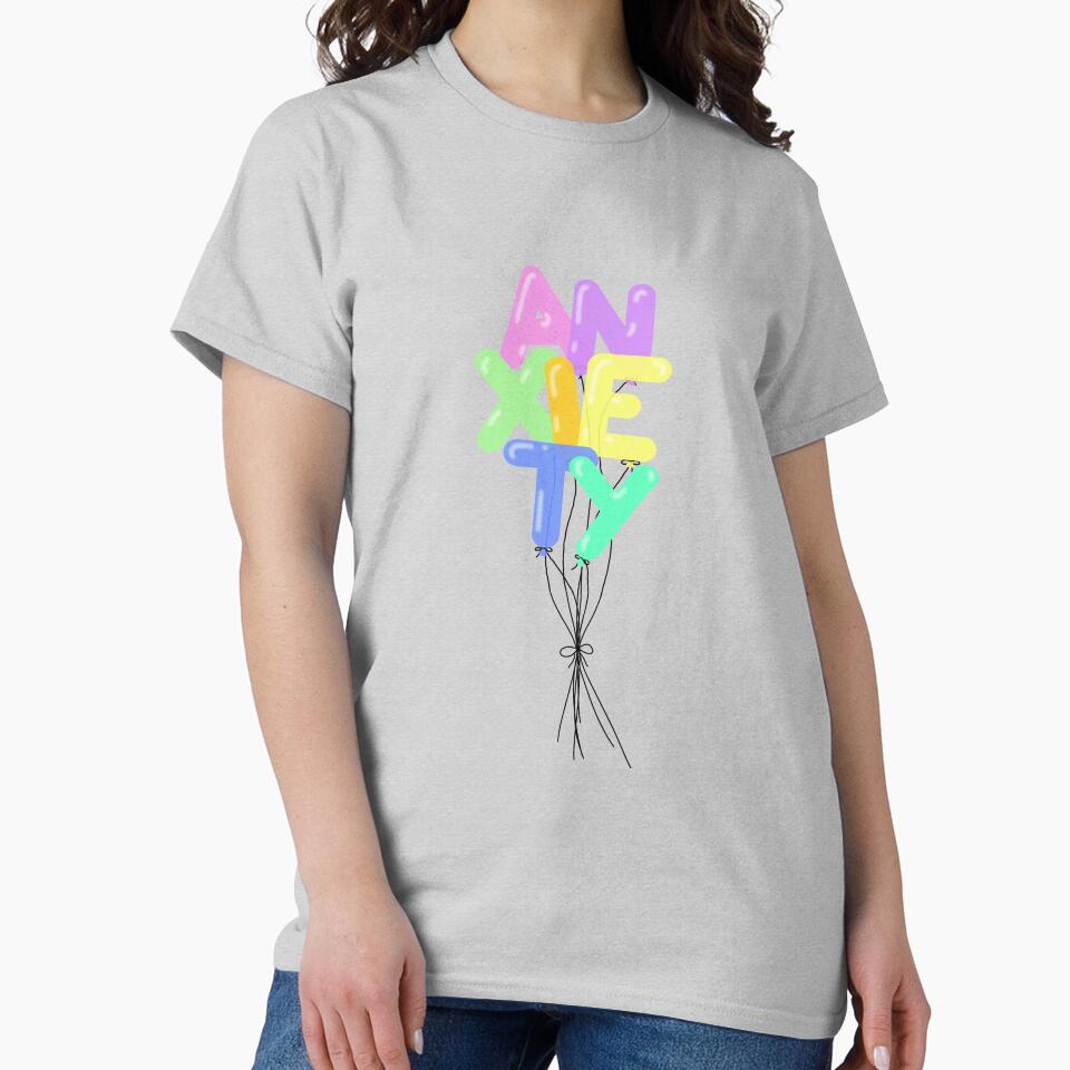 Anxiety Balloons by PickledStickers T-Shirts, Hoodie, Sweatshirt | BlankRebels.com (Image 2)