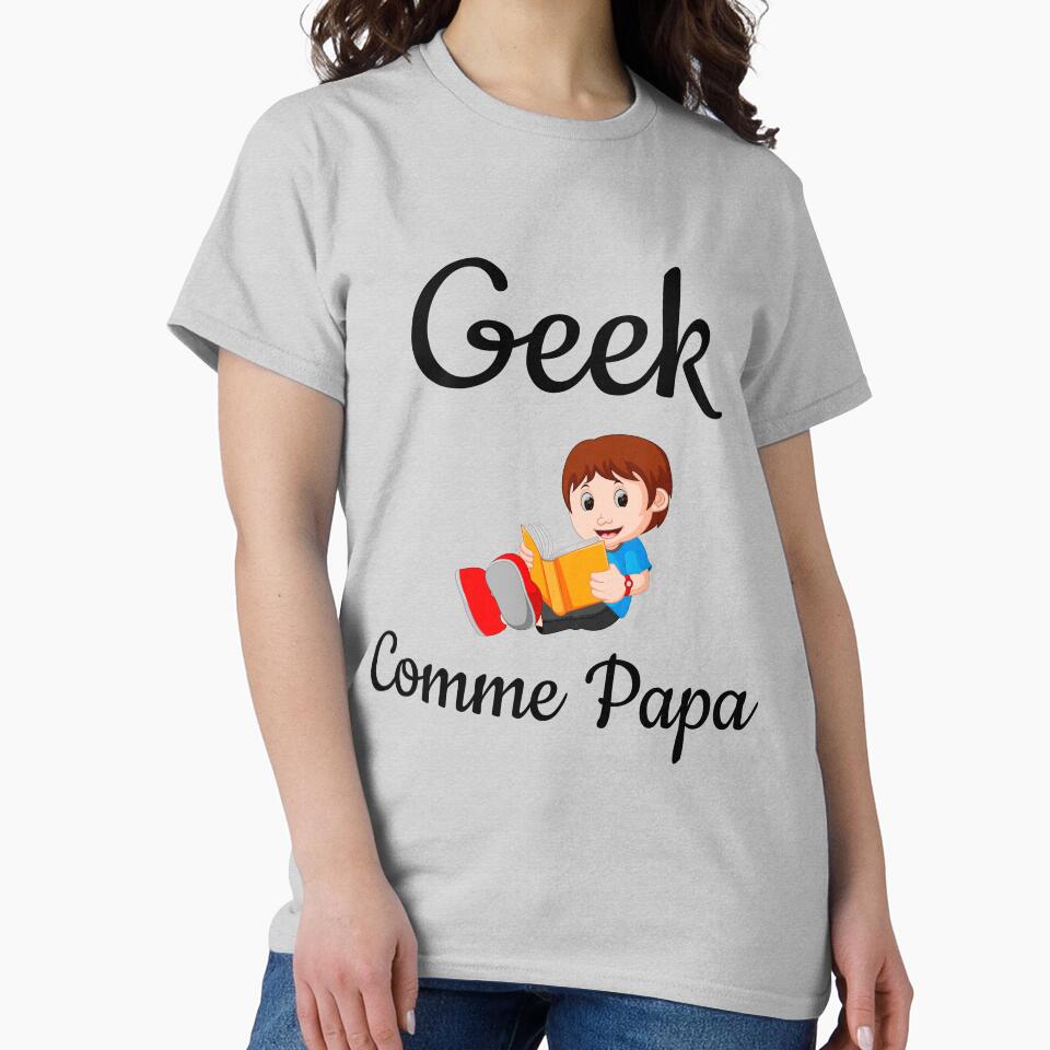 Geek Like Dad by Sandydesign T-Shirts, Hoodie, Sweatshirt | BlankRebels.com (Image 2)