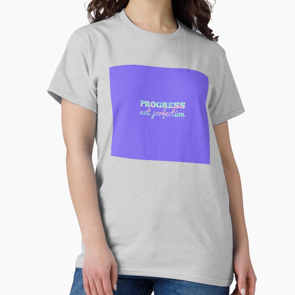 Progress Not Perfection by SoNifty T-Shirts, Hoodie, Sweatshirt | BlankRebels.com (Image 2)
