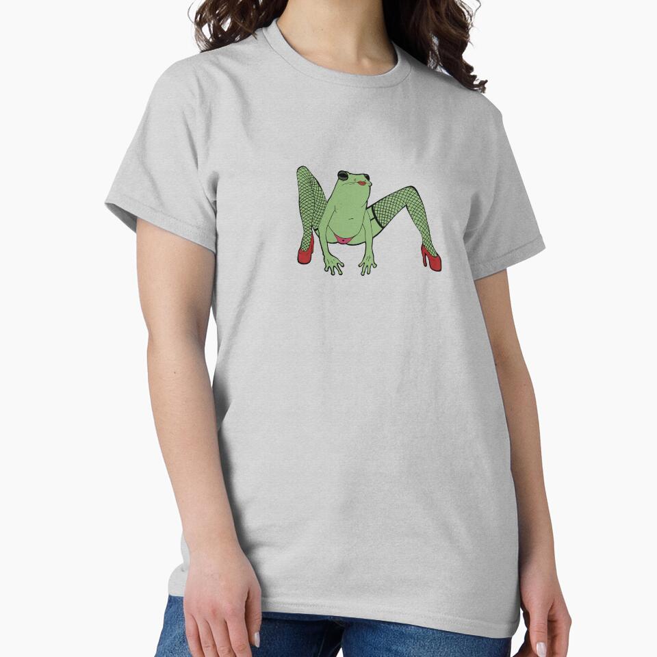 Colored Fishnet Frog by Multimedia By Holly T-Shirts, Hoodie, Sweatshirt | BlankRebels.com (Image 2)