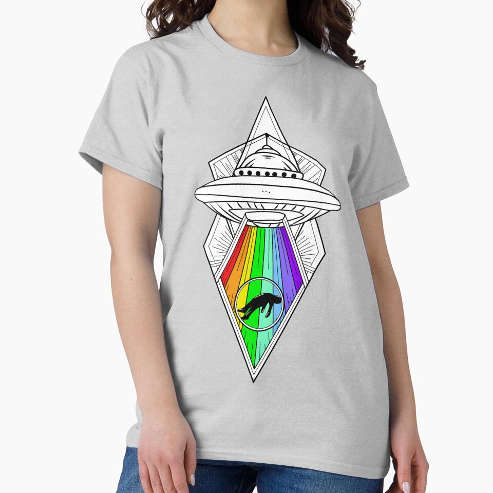 Gay UFO by ScreamingAtSquirrels T-Shirts, Hoodie, Sweatshirt | BlankRebels.com (Image 2)