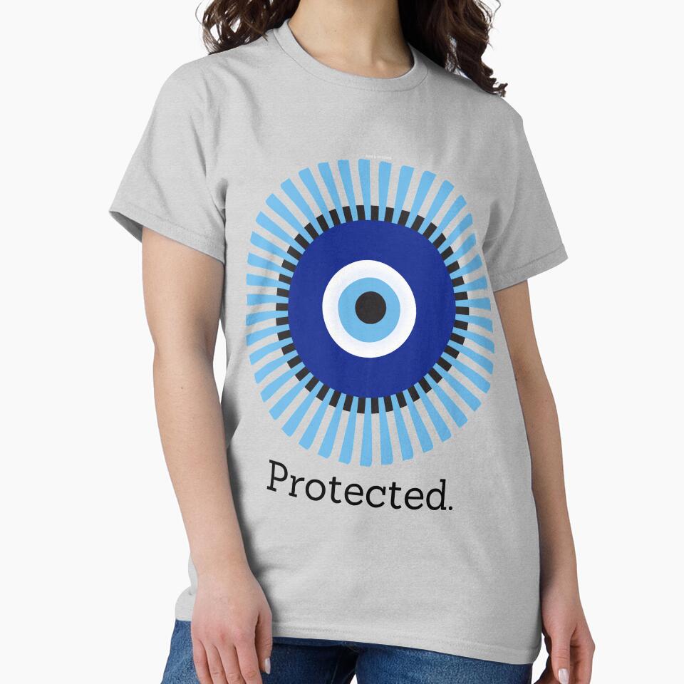 Evil Eye Protection - Social Media by H  Schneiter T-Shirts, Hoodie, Sweatshirt | BlankRebels.com (Image 2)